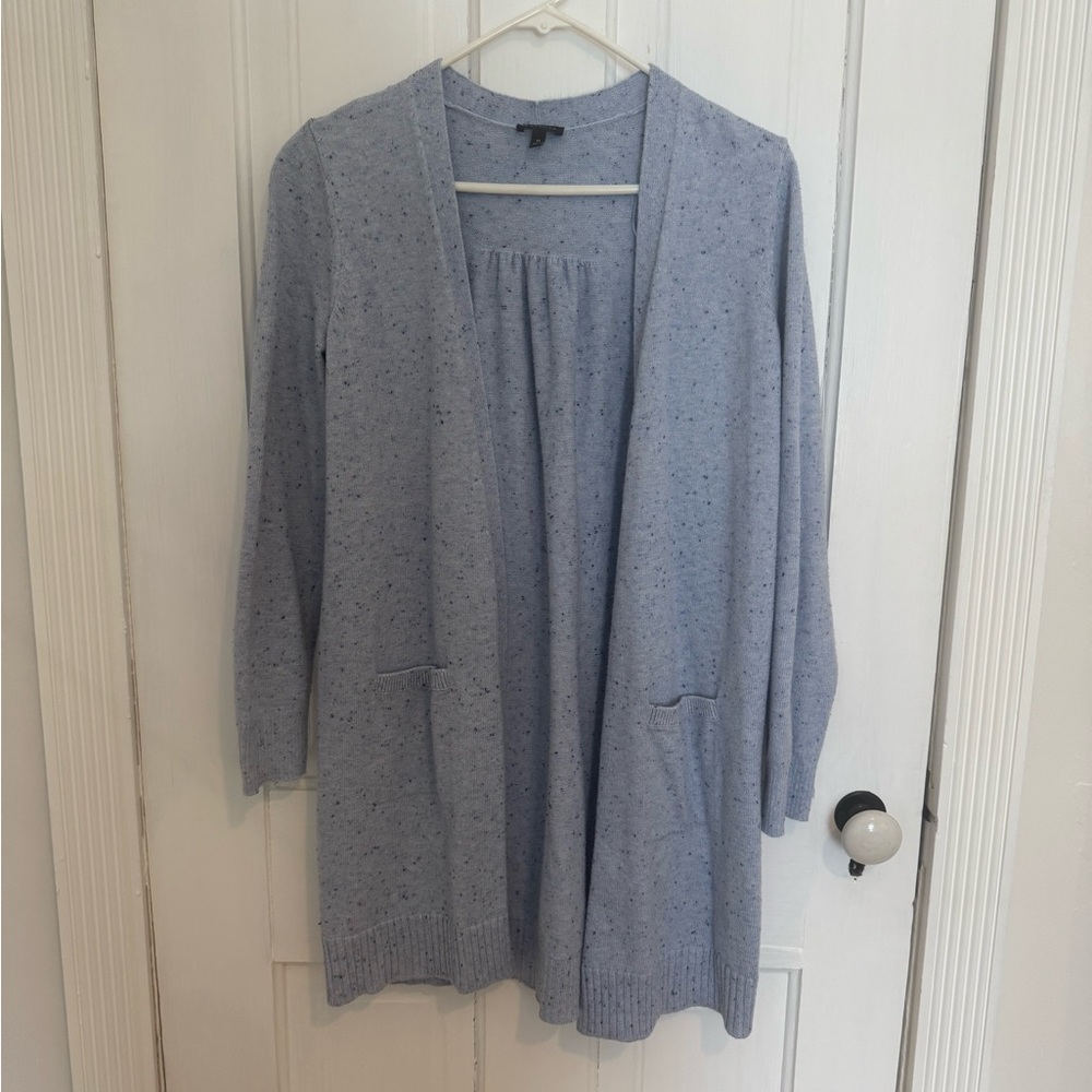 Talbots Women's Light Blue cardigan Sweater